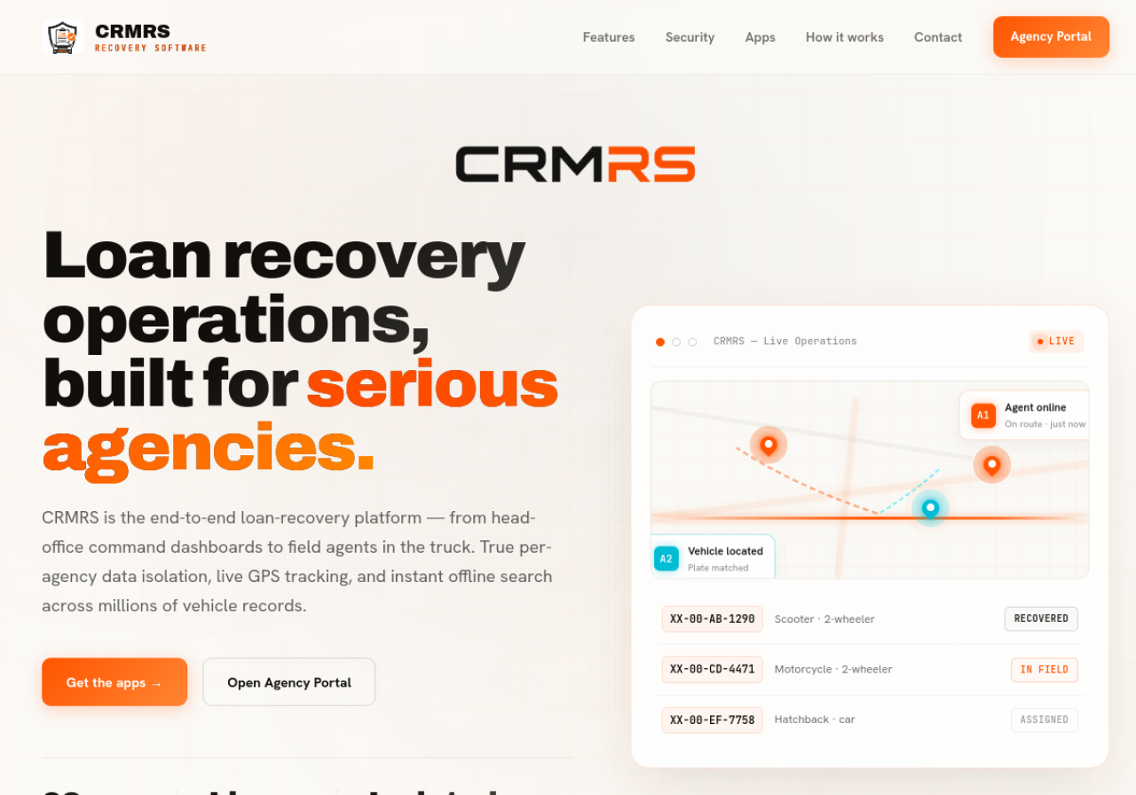 CRMRS — Fintech · SaaS